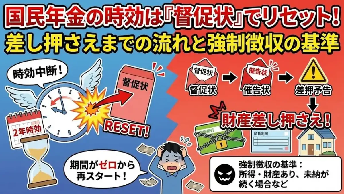 【警告】年金の時効は2年で消えない！？