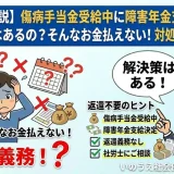 【社労士解説】傷病手当金受給中に障害年金支給決定した場合返還義務はあるの？そんなお金払えない！対処法教えます。