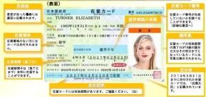 在留カードの見方